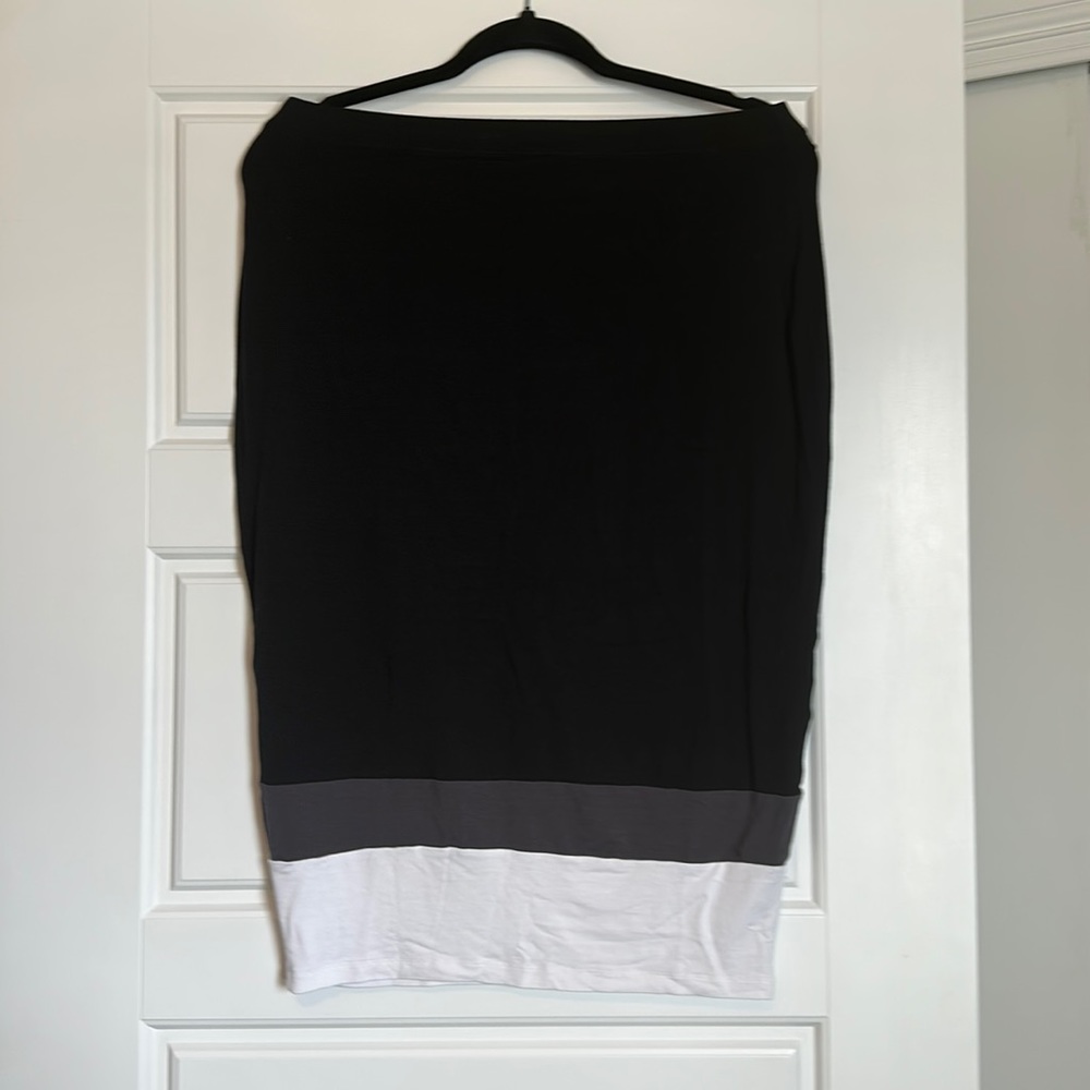 Asos Curve Blocked Pencil Skirt